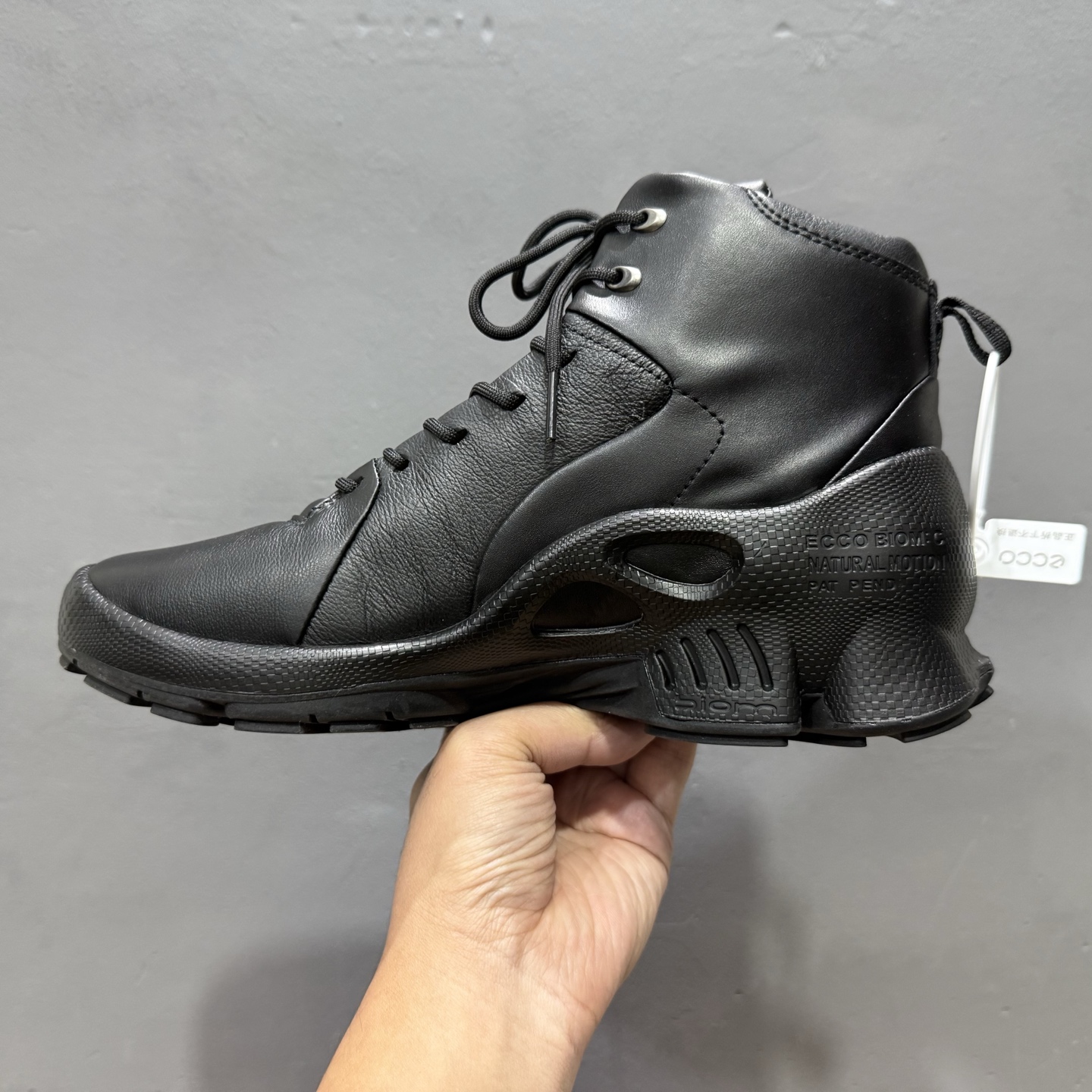广东纯原Ecco爱步 Biom C 牛皮 轻盈舒适及踝高帮户外靴 广东纯原Ecco爱步 Biom C 牛皮 轻盈舒适及踝高帮户外靴