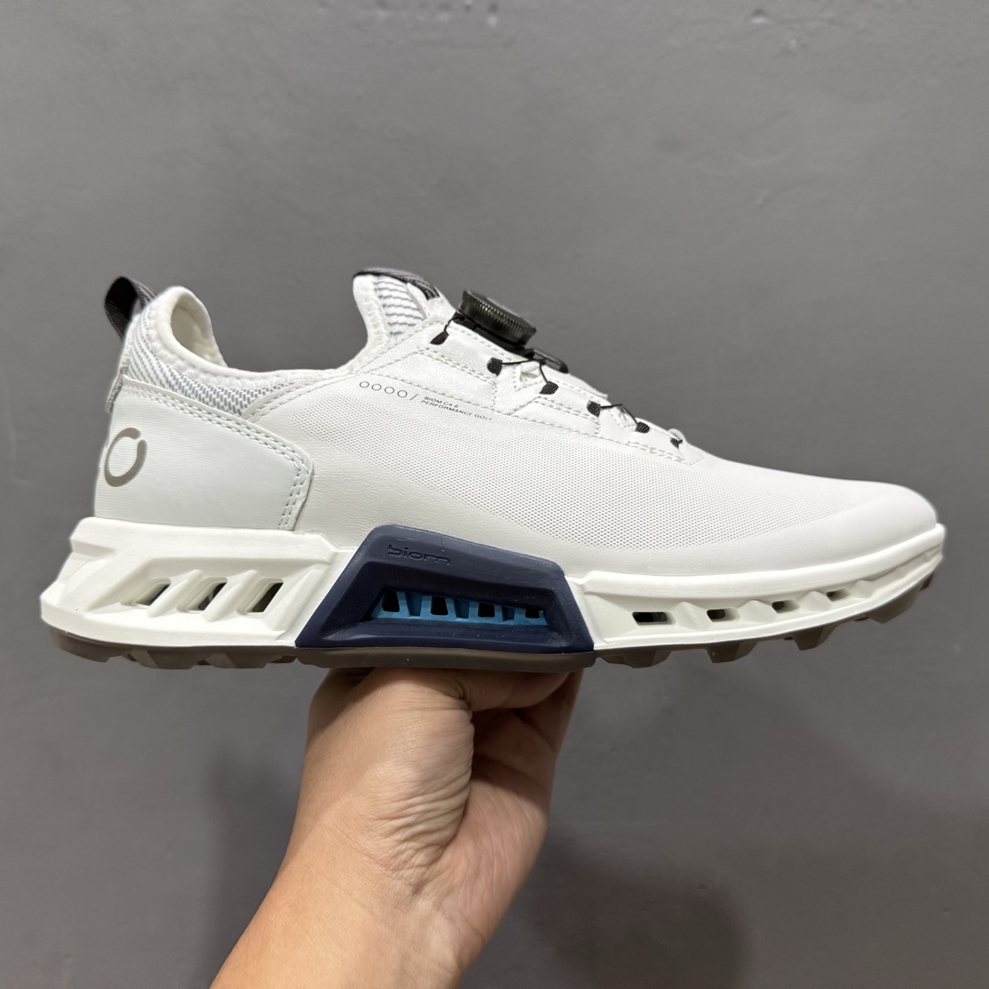 独家实拍ECCO爱步 小红书爆款 新款百搭休闲款 Ecco/爱步男士跑步鞋休闲鞋透气轻质系带轻便运动鞋