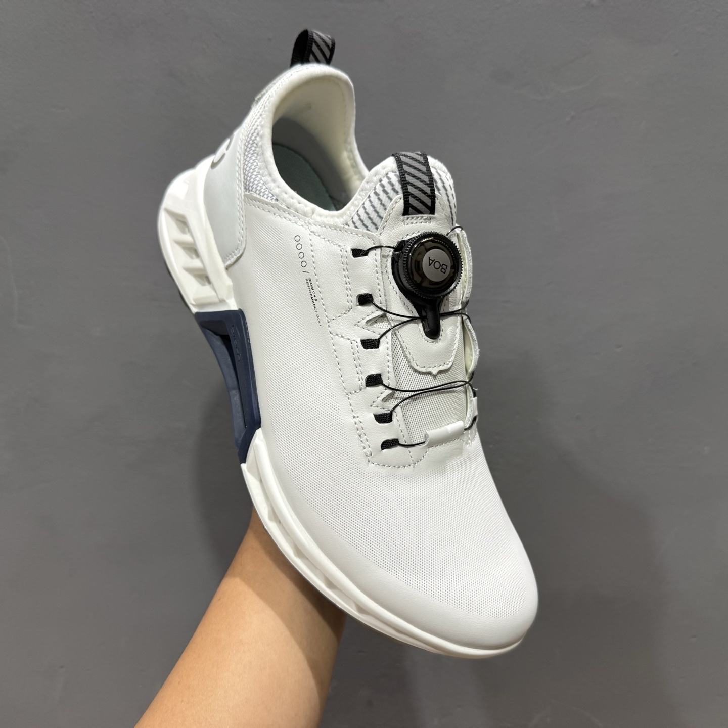 独家实拍ECCO爱步 小红书爆款 新款百搭休闲款 Ecco/爱步男士跑步鞋休闲鞋透气轻质系带轻便运动鞋