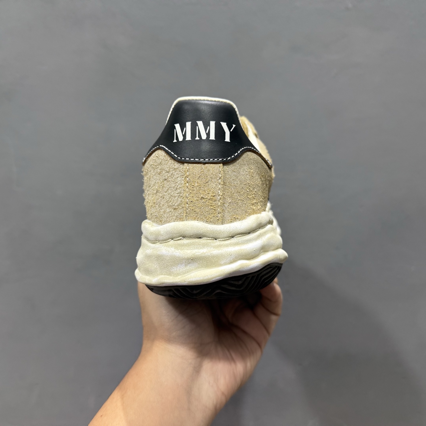 余文乐挚爱单品 MMY Blakey 脏脏鞋 AMIRI骨头鞋同款 复古溶解风运动鞋