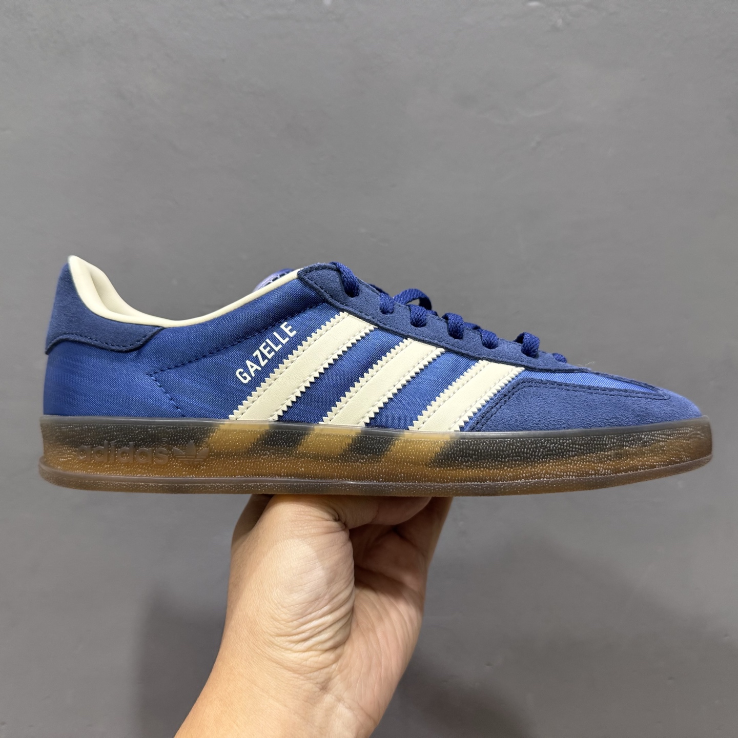 adidOriginals Gazelle INdoor 三叶草休闲防滑耐磨低帮板鞋 JS1410
