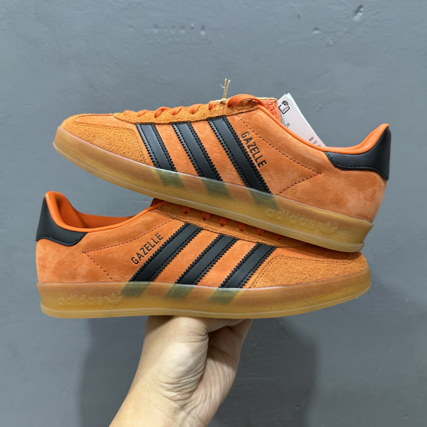 180 adidOriginals Gazelle INdoor 三叶草休闲防滑耐磨低帮板鞋 JI3905