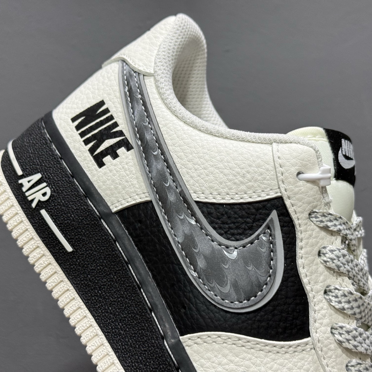 Nike Air Force 1 '07 Low “雾灰拼黑”空军一号 XX3168-206 Nike Air Force 1 '07 Low “雾灰拼黑”空军一号 XX3168-206