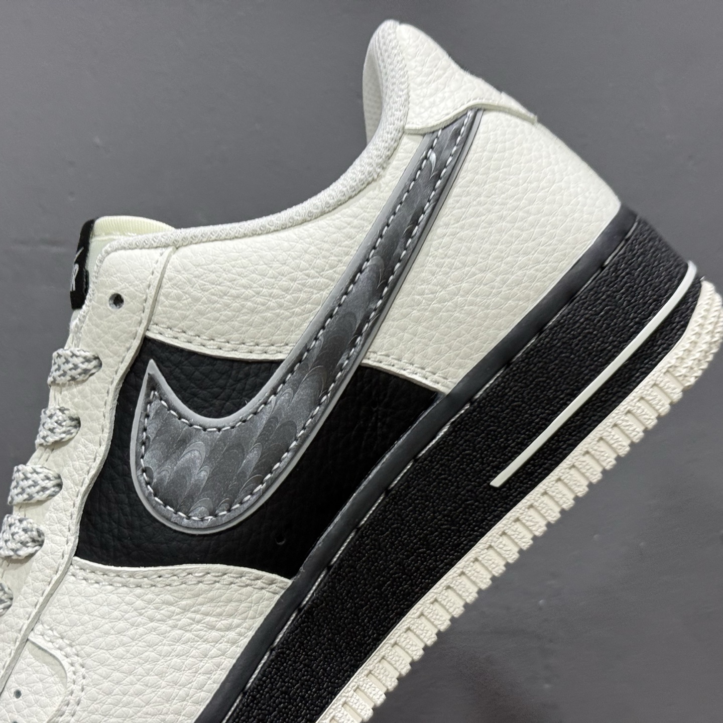 Nike Air Force 1 '07 Low “雾灰拼黑”空军一号 XX3168-206 Nike Air Force 1 '07 Low “雾灰拼黑”空军一号 XX3168-206