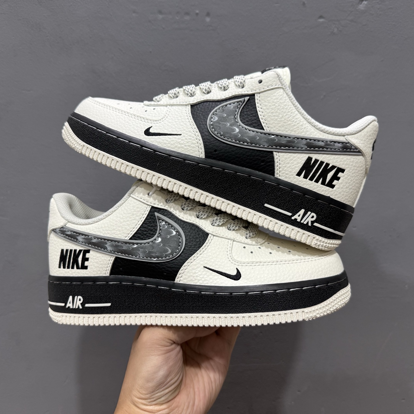 Nike Air Force 1 '07 Low “雾灰拼黑”空军一号 XX3168-206 Nike Air Force 1 '07 Low “雾灰拼黑”空军一号 XX3168-206