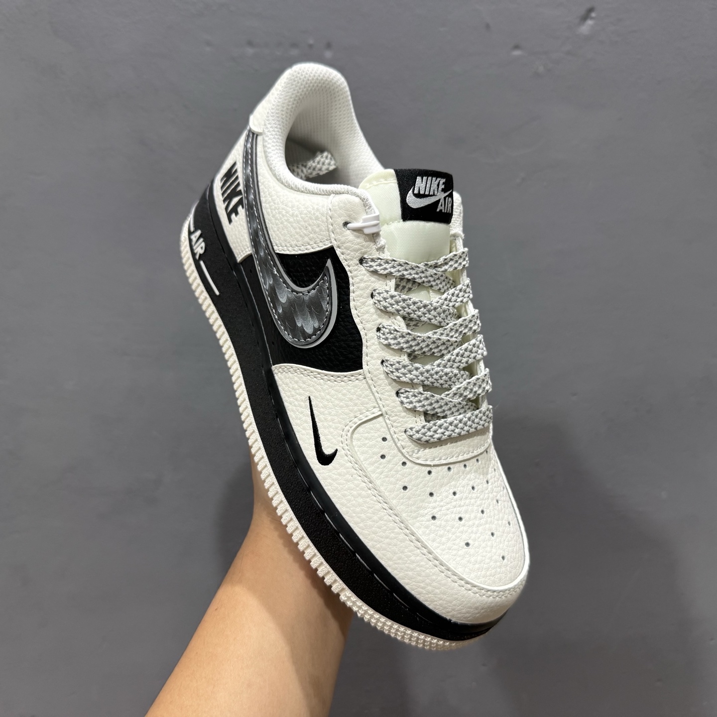 Nike Air Force 1 '07 Low “雾灰拼黑”空军一号 XX3168-206 Nike Air Force 1 '07 Low “雾灰拼黑”空军一号 XX3168-206