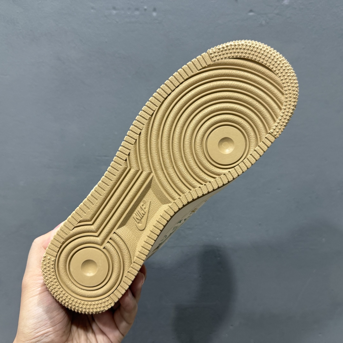 独家实拍C版 Nike Air Force 1 Low 07 x lv 米白黄牛仔布YX5066-330