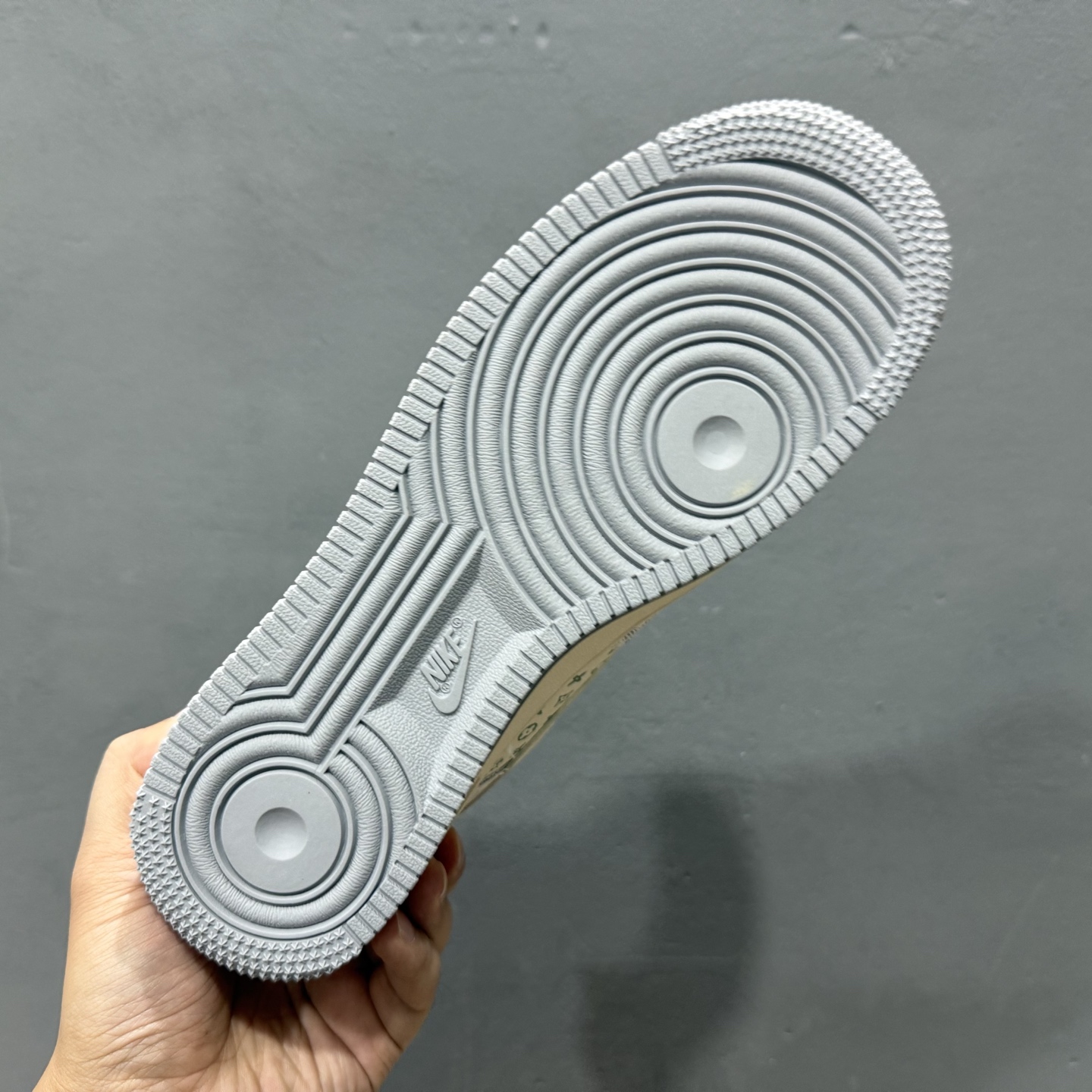 独家实拍C版 Nike Air Force 1 Low 07 x lv 米白黄牛仔布 YX5066-331