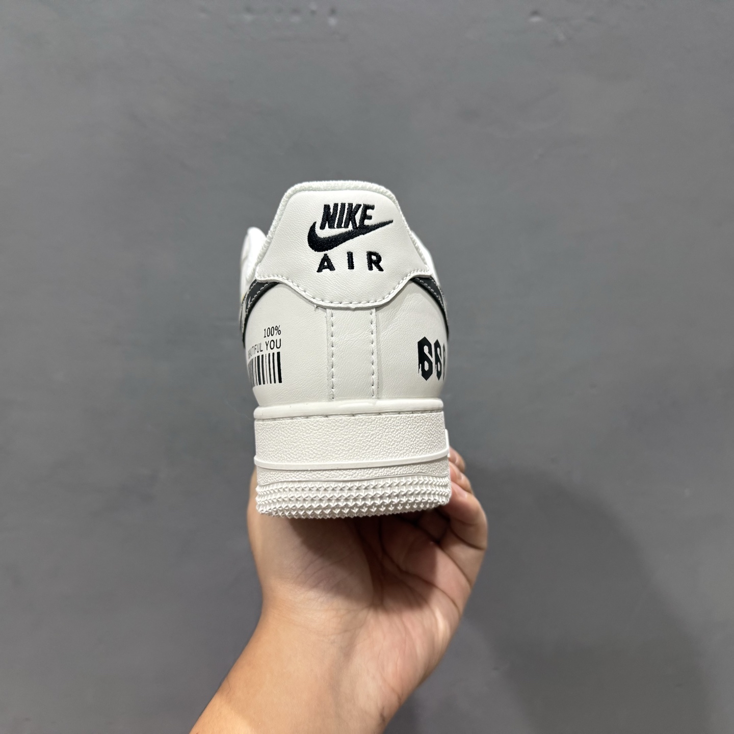 NIke Air Force 1 '07 Low 白黑条形码 JP8028-072