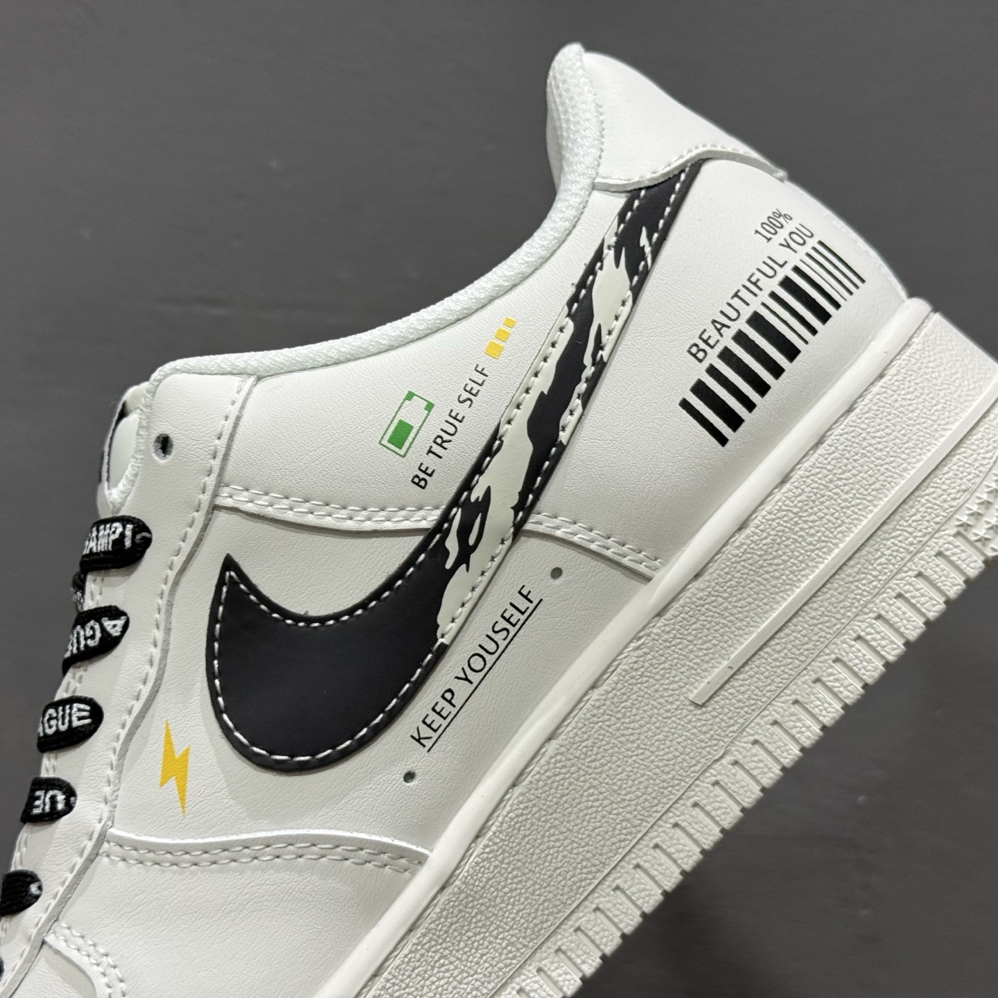 NIke Air Force 1 '07 Low 白黑条形码 JP8028-072