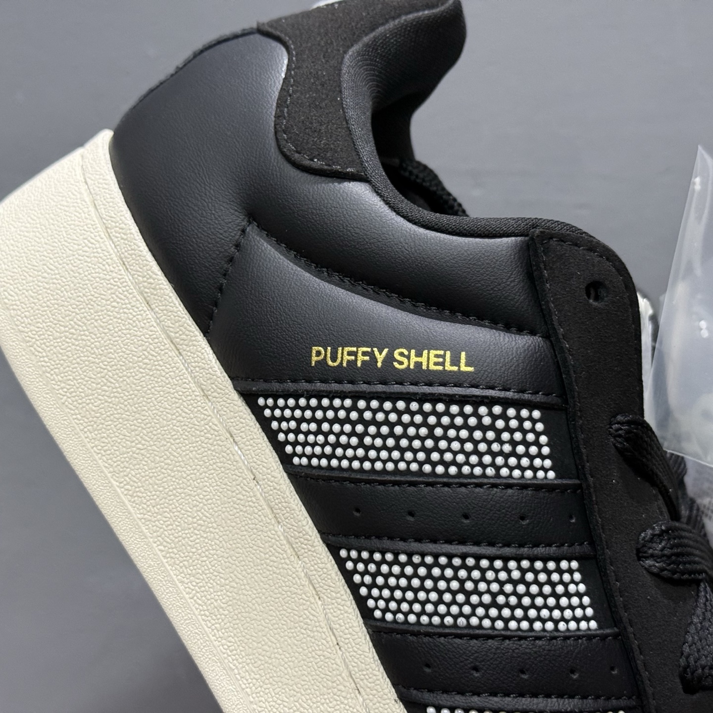 新款出货 原装 AD GALI x AD originals SUPERSTAR PUFFY SHELL 贝壳头系列 厚底三叶草低帮经典百搭休闲运动板鞋 KJ6976 新款出货 原装 AD GALI x AD originals SUPERSTAR PUFFY SHELL 贝壳头系列 厚底三叶草低帮经典百搭休闲运动板鞋 KJ6976