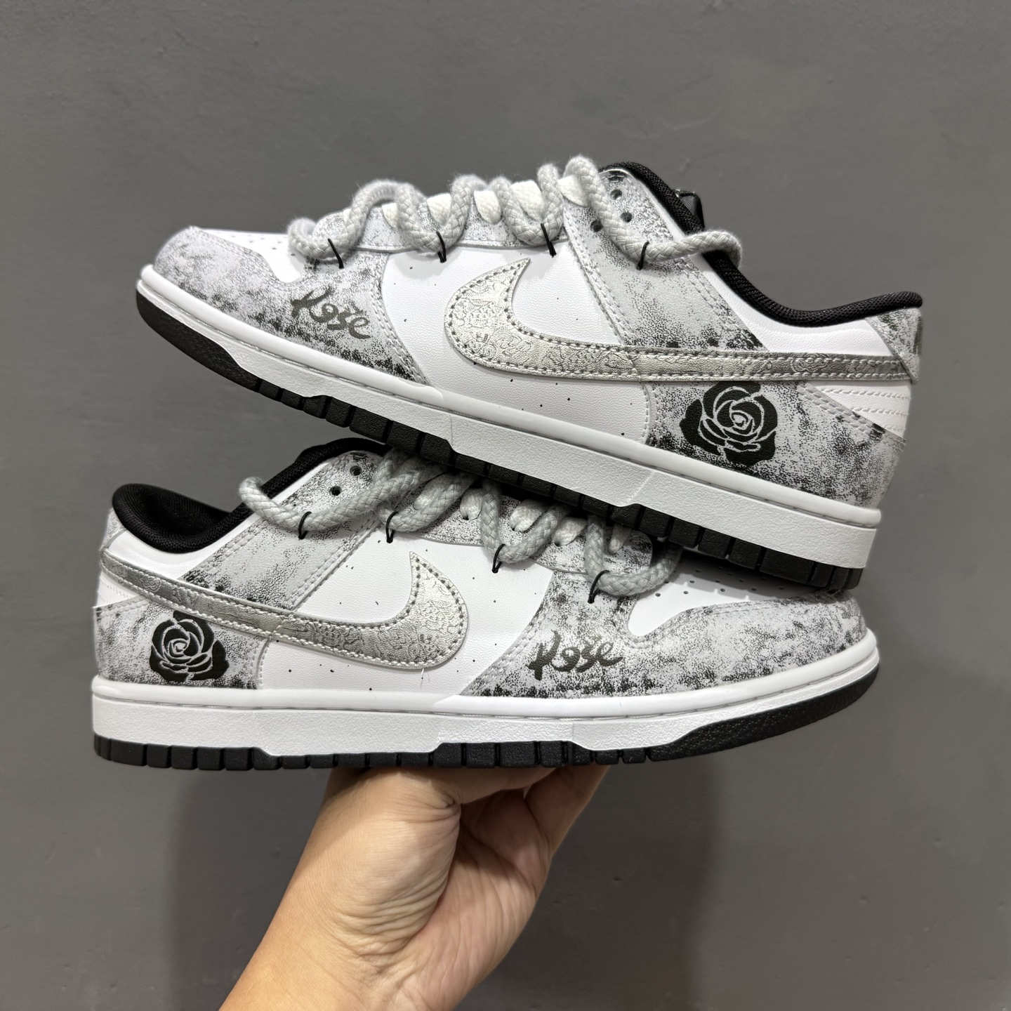 NIKE DUNK LOW RETRO 绑带联名款 耐克 低帮休闲运动板鞋 DD1391-100