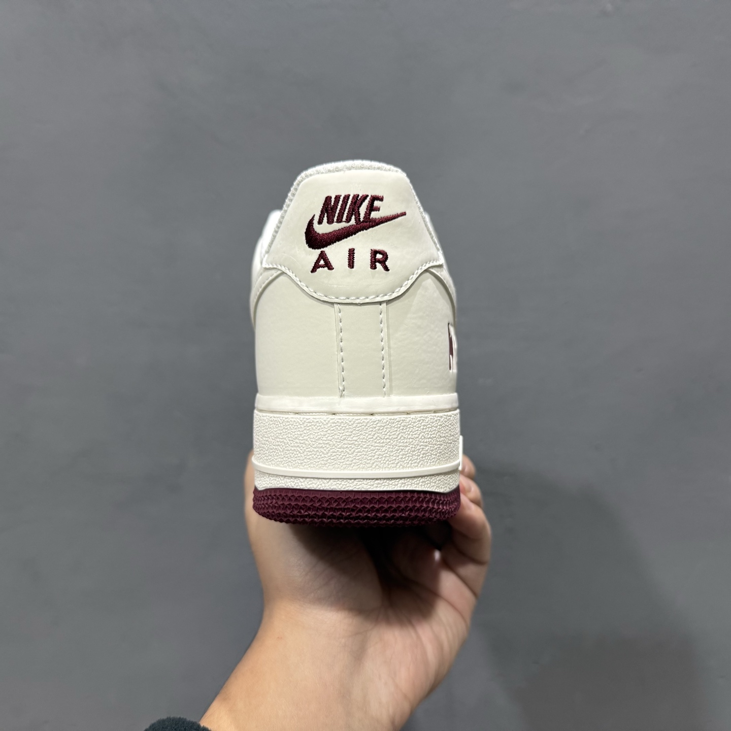 Nike Air Force 1 '07 Low “奶白酒红” 空军一号 高端定制 低帮 运动鞋 GX3170-108