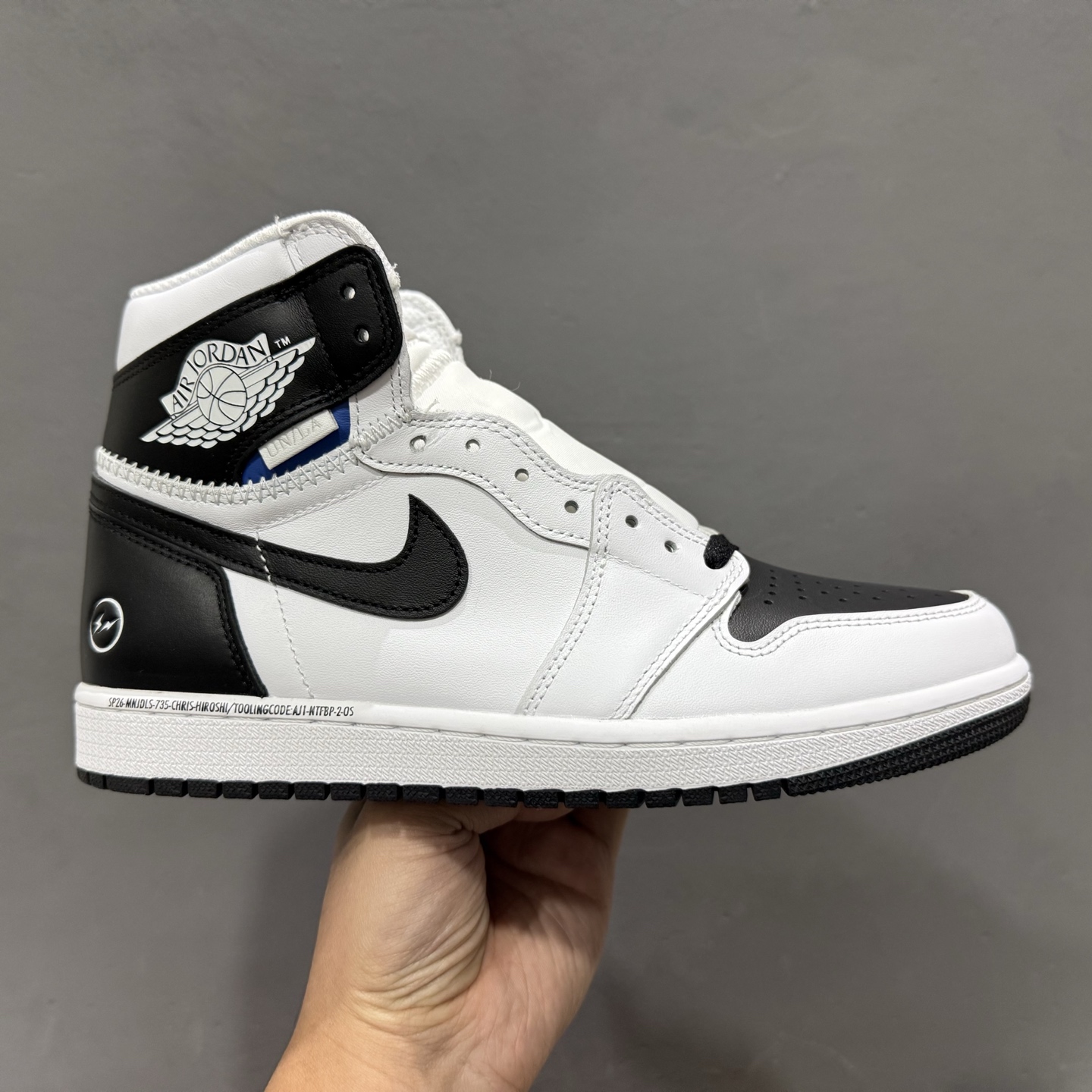 Fragment Design x Unix Air Jordan 1 Hi 乔1藤原浩大闪电 高帮篮球鞋 II7282-100