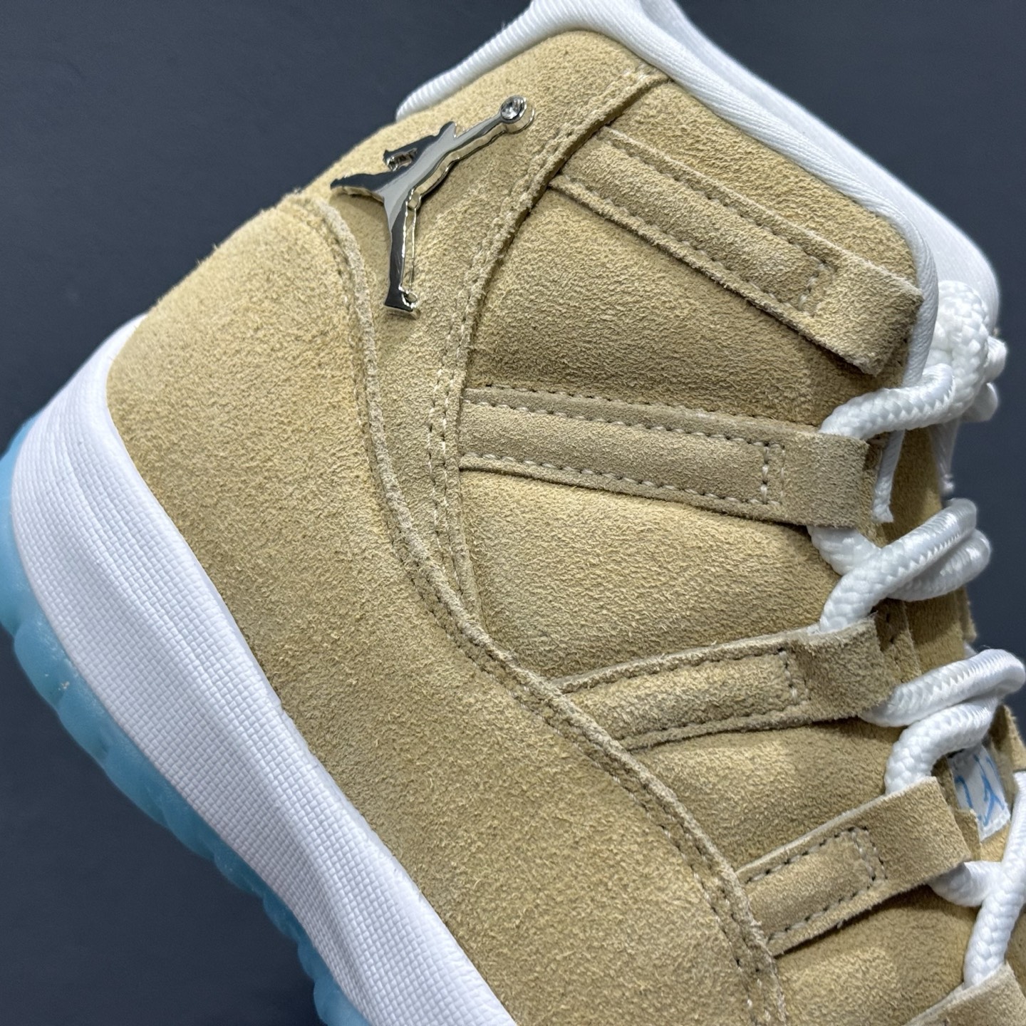 Air Jordan 11 Retro 纯原版本 AJ11 高帮复刻卡其蓝 IO8960-707