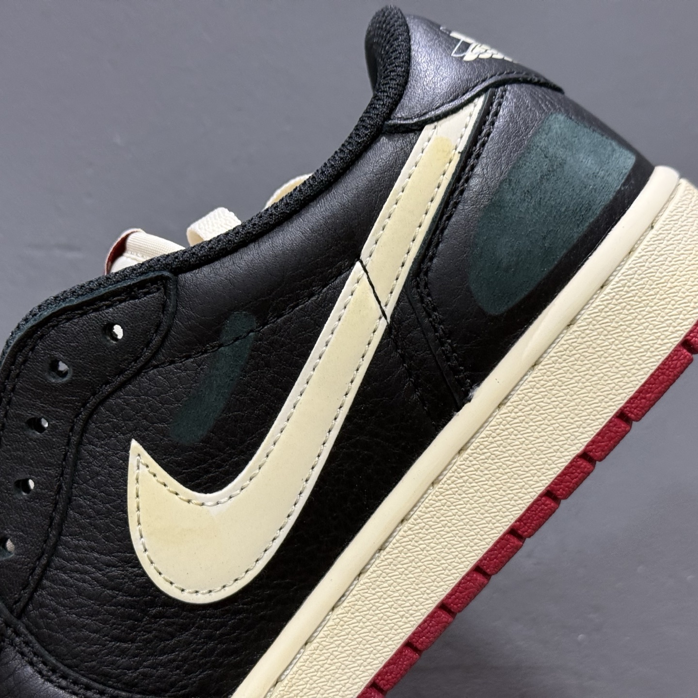 综合版 Nigel Sylvester x Jordan Air Jordan 1 Low Nitro”Better With Time”白黑红 IB8958-001