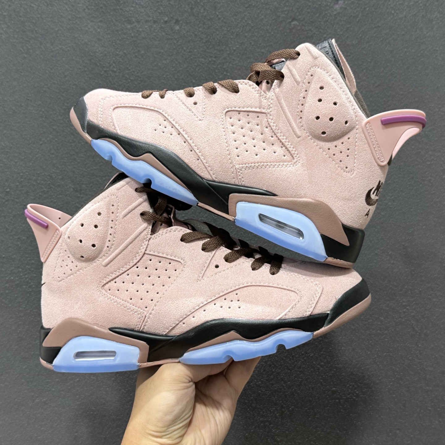 ￥480 A Ma Maniére x Air Jordan 6 Retro ”Sail” AJ6 乔6联名款 卡其 IF3103-100