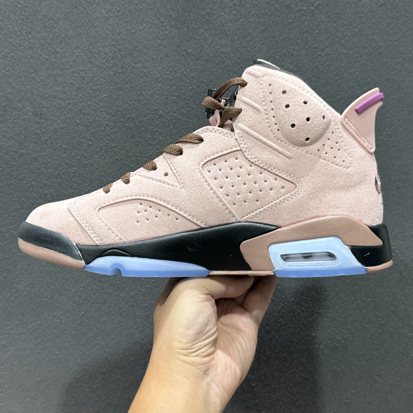 ￥480 A Ma Maniére x Air Jordan 6 Retro ”Sail” AJ6 乔6联名款 卡其 IF3103-100