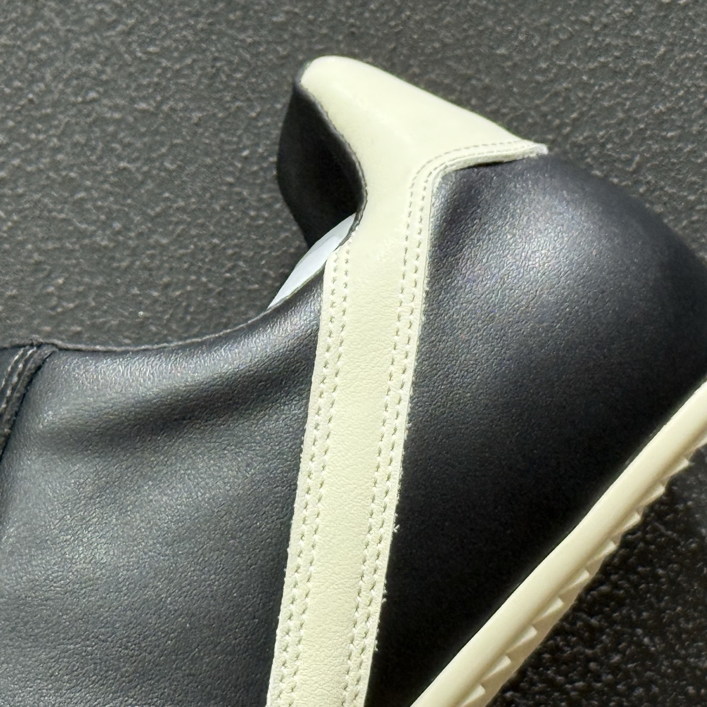 [广东纯原版本]RICK OWENS / RO Minimal Sneaker瑞克欧文斯小牛绒面革圆头系带低帮生活休闲鞋