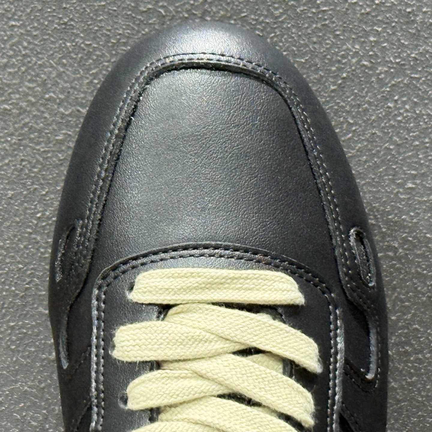 [广东纯原版本]RICK OWENS / RO Minimal Sneaker瑞克欧文斯小牛绒面革圆头系带低帮生活休闲鞋