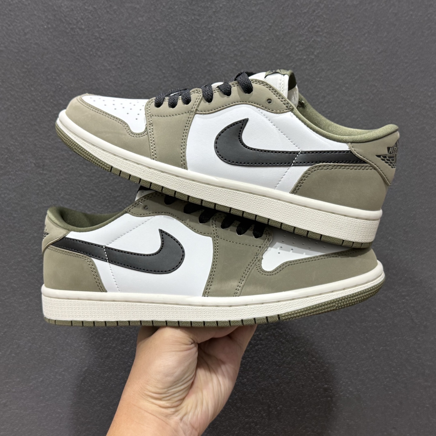 Air Jordan 1 Low 低帮黑摩卡 AJ1乔1低帮休闲板鞋 HQ6998-200