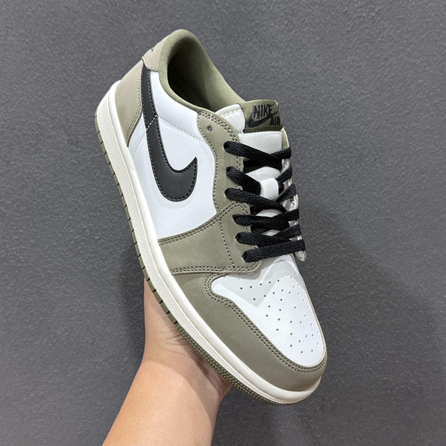 Air Jordan 1 Low 低帮黑摩卡 AJ1乔1低帮休闲板鞋 HQ6998-200
