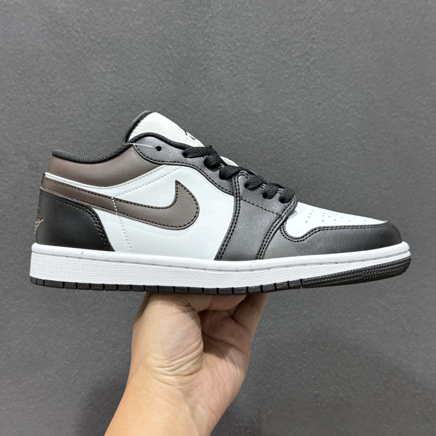 DT纯原 Air Jordan AJ1 Low 低帮 白黑棕 IO3393-010
