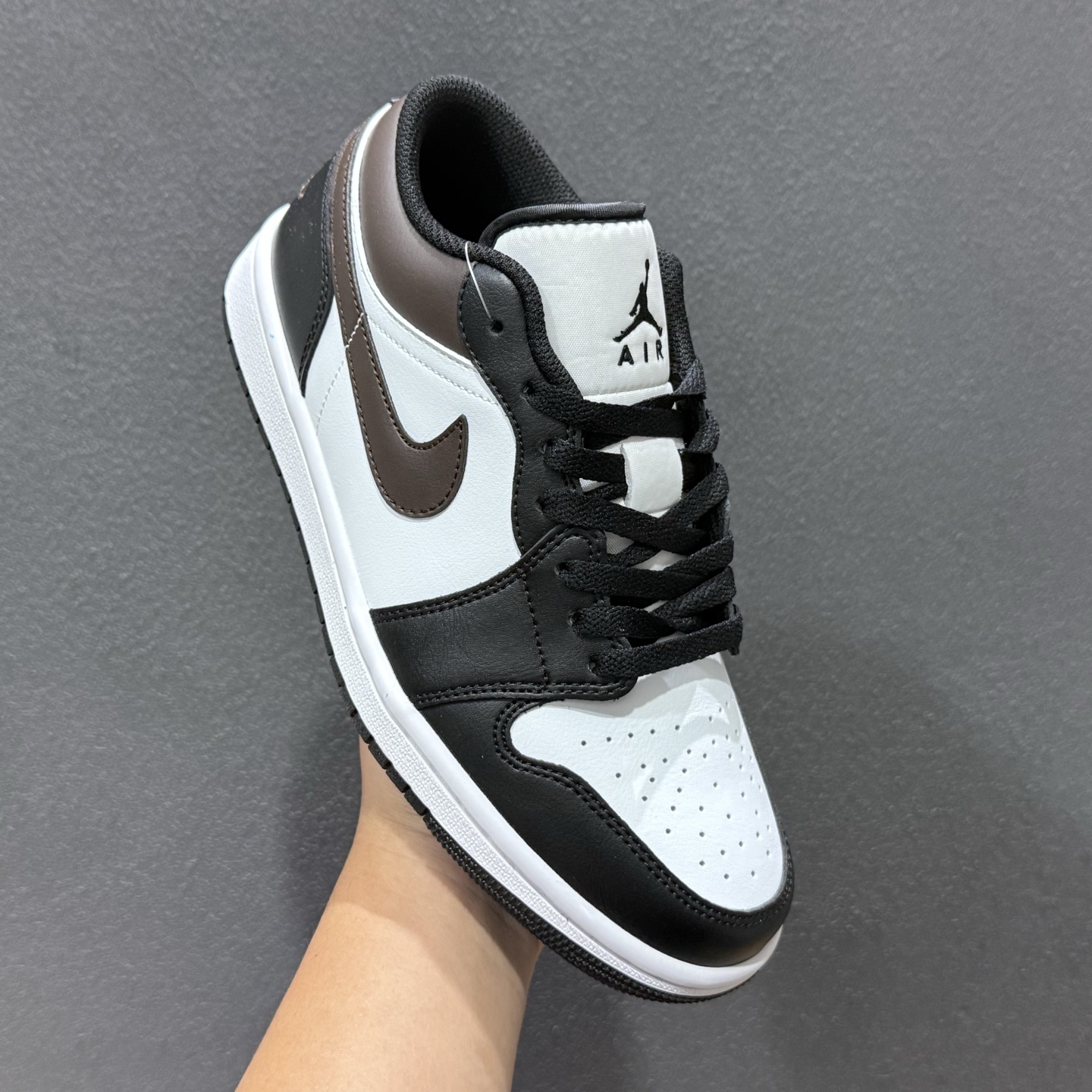 DT纯原 Air Jordan AJ1 Low 低帮 白黑棕 IO3393-010