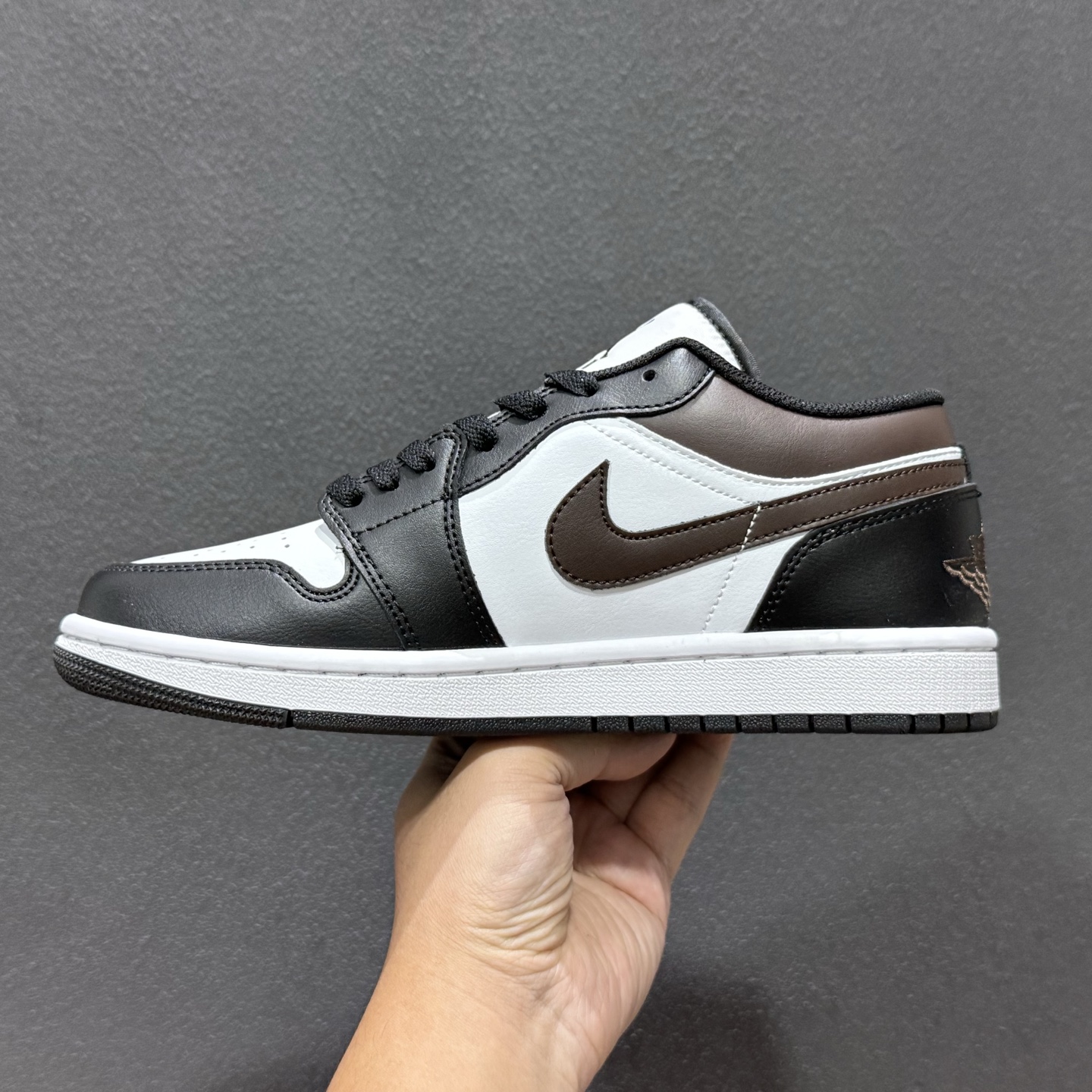 DT纯原 Air Jordan AJ1 Low 低帮 白黑棕 IO3393-010
