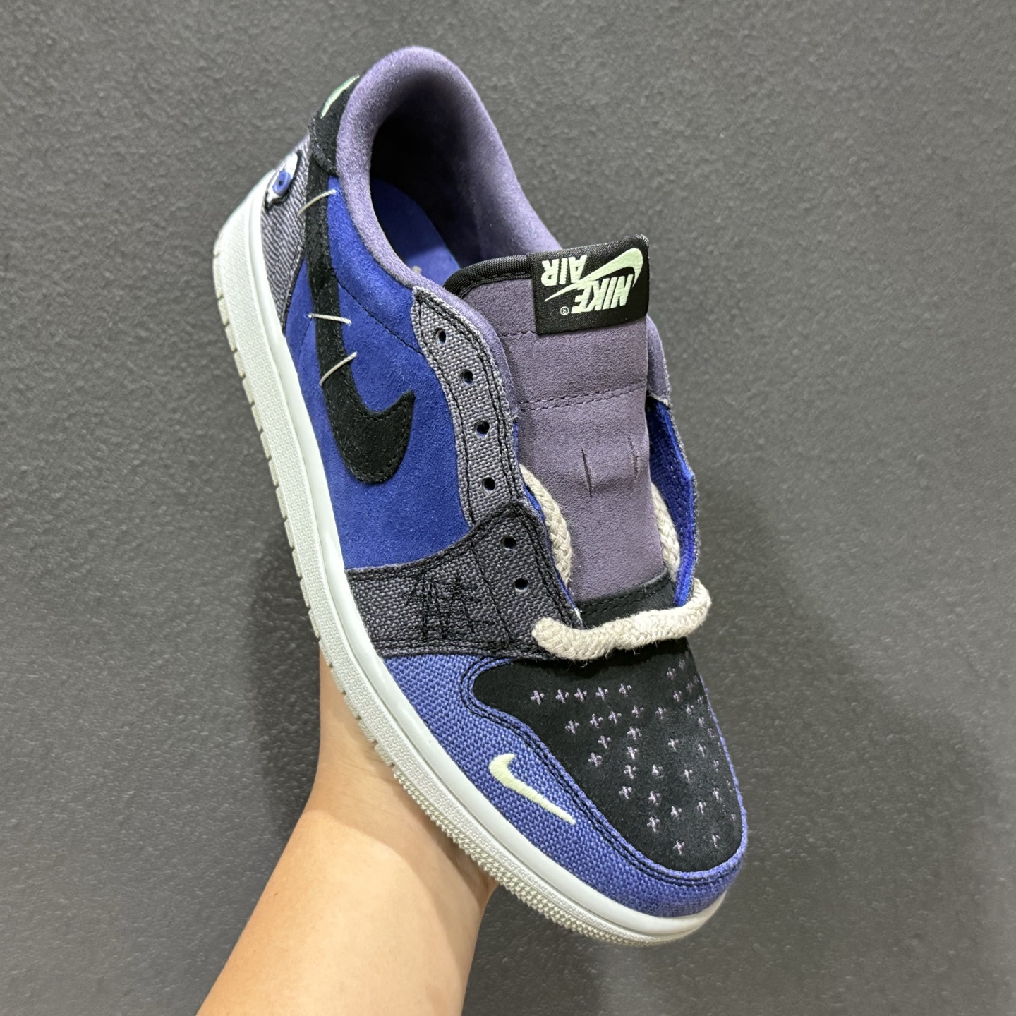 ZiWilliamsx Air Jordan 1 Retro Low OG“Voodoo Alternate”巫毒娃娃 IH2309-500