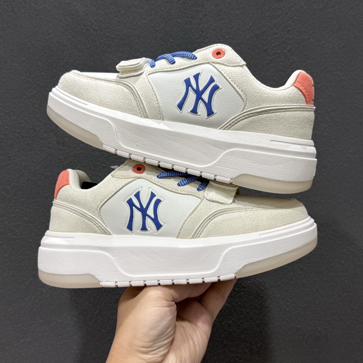 MLB TROPHY VINTAGE SD 纽约洋基队 潮流时尚厚底运动鞋 3ARNC