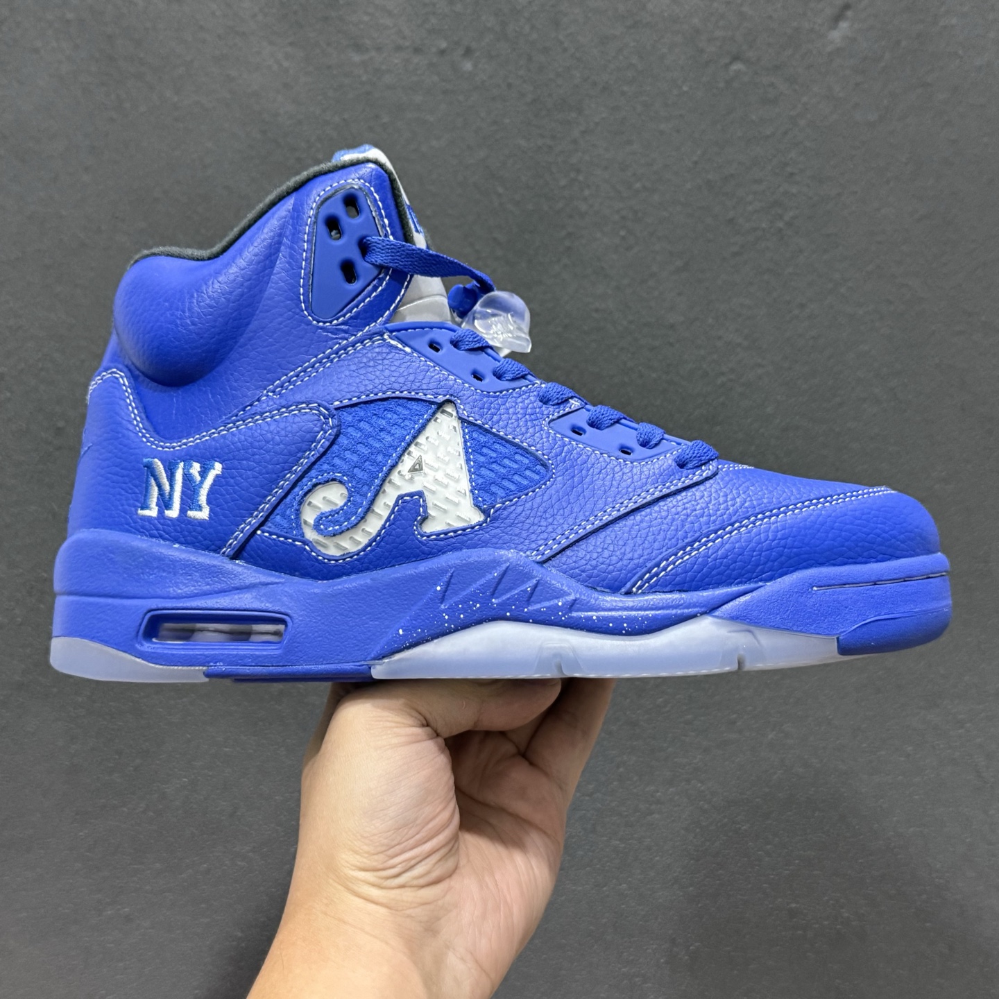 Awake NY x Air Jordan 5 Retro AJ5赛车蓝 DV4982-400