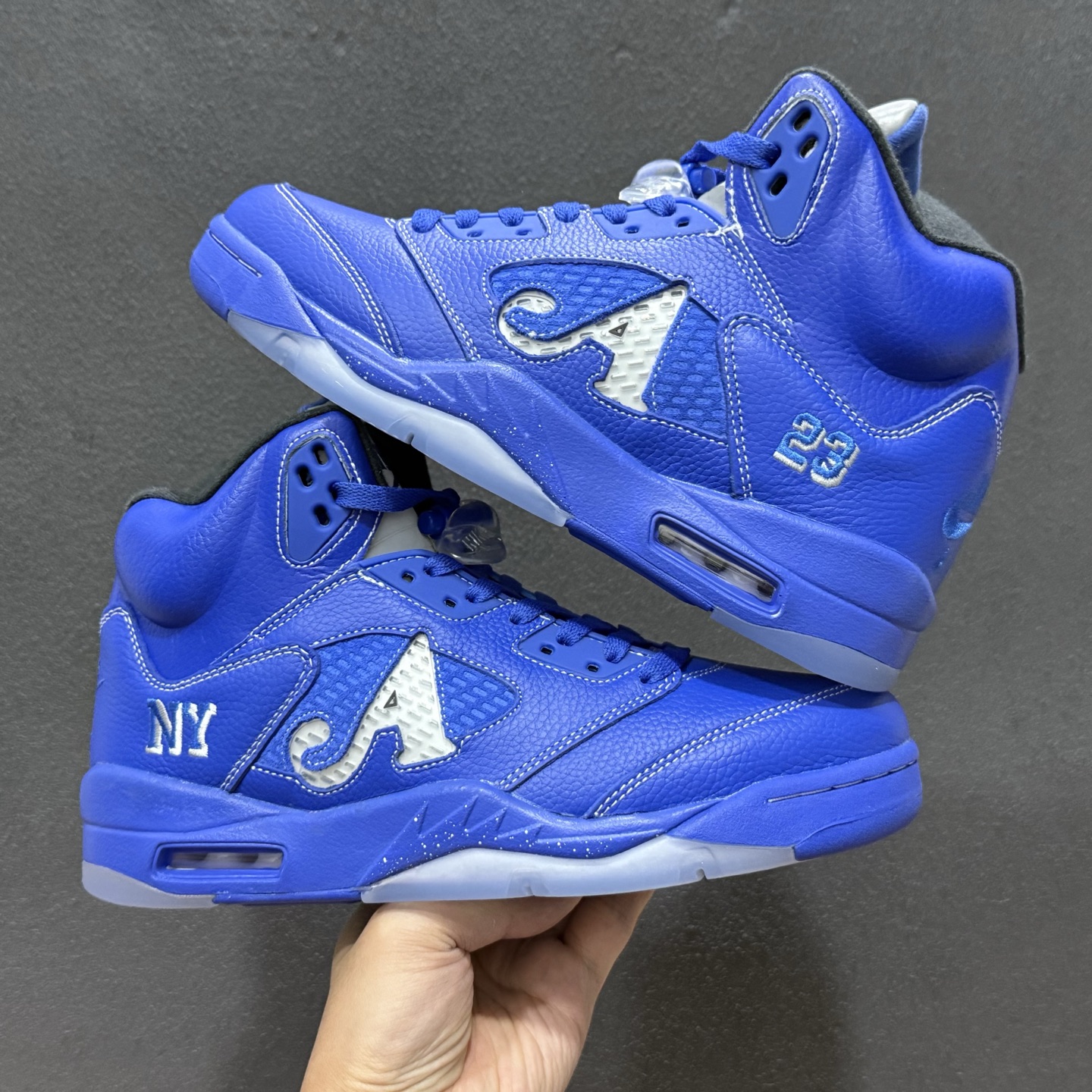 Awake NY x Air Jordan 5 Retro AJ5赛车蓝 DV4982-400
