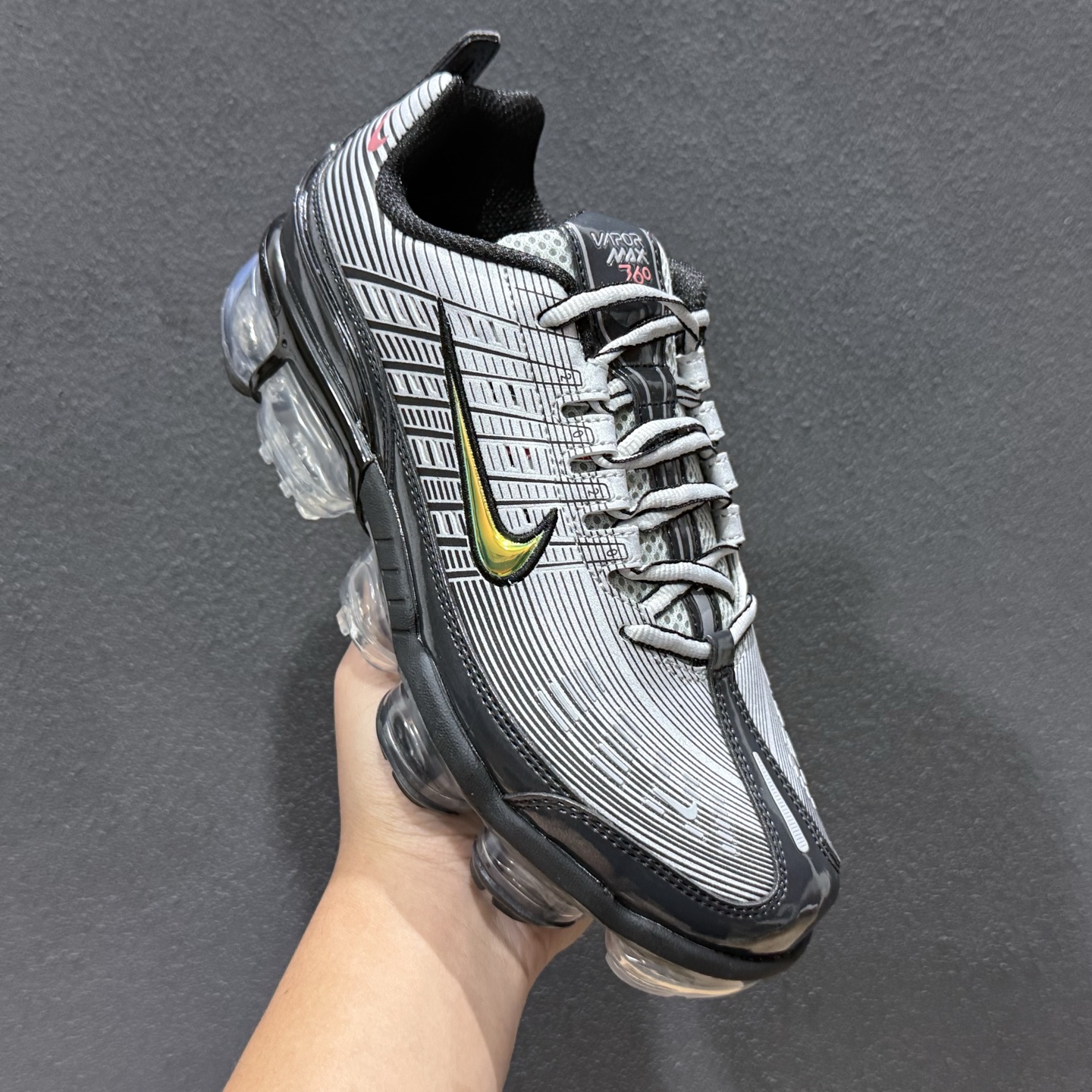 YH版 Nike Air Vapormax 360 全掌大气垫透气跑步鞋 CK2718-004