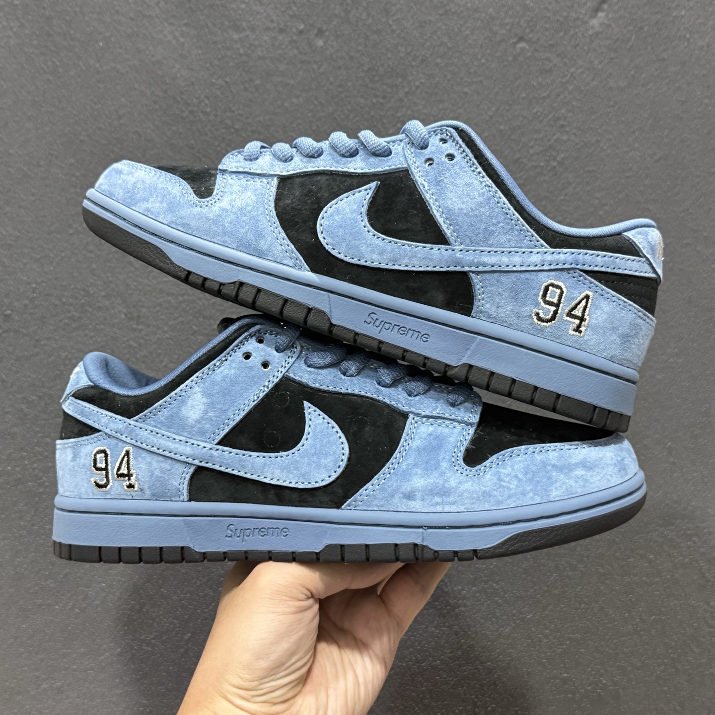 YC版 Supreme x NK Dunk Low SUP 联名款 低帮休闲滑板鞋 HQ8487-400