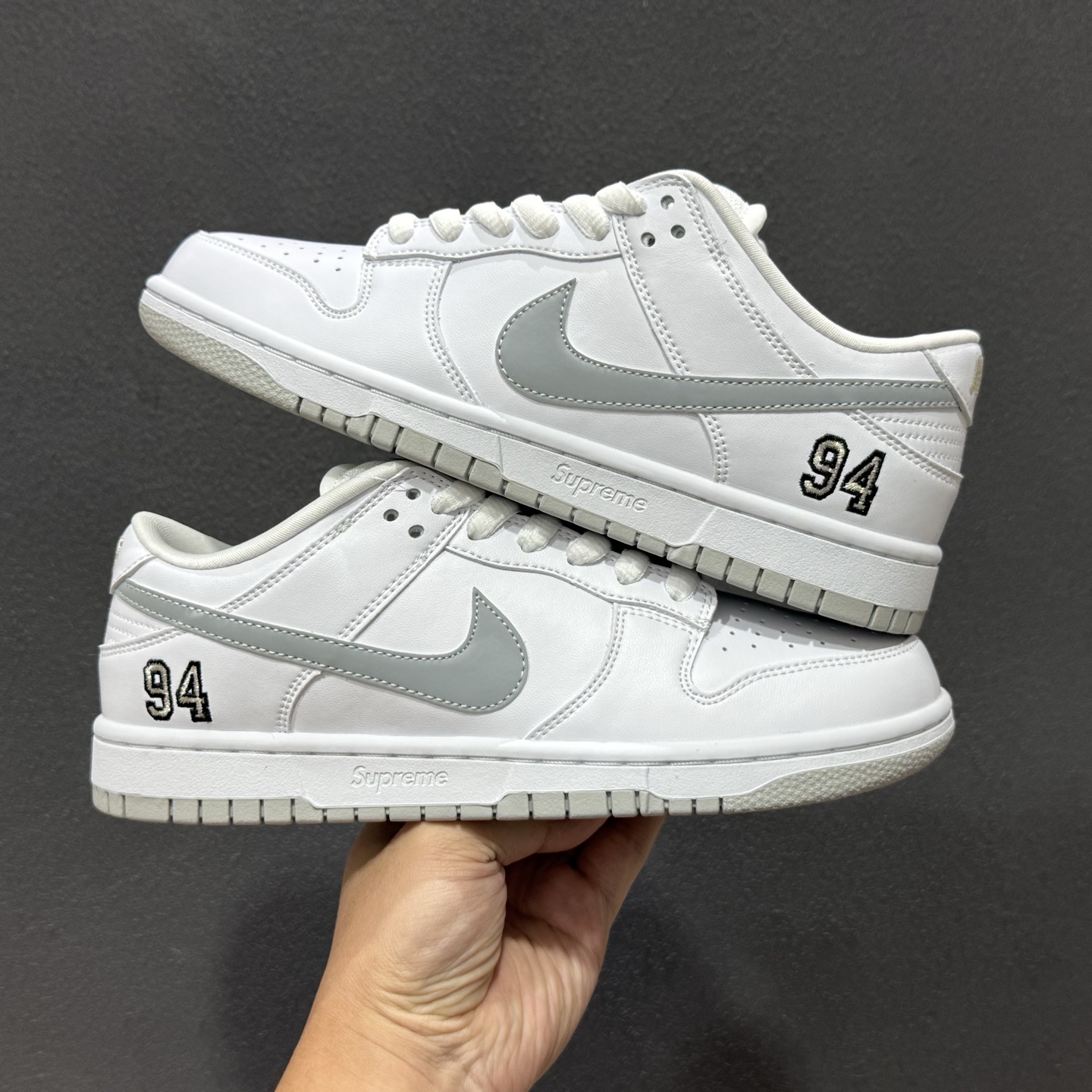 Supreme x Nike Dunk SBDunk Low 联名棕黄 低帮休闲滑板鞋 HQ8487-100