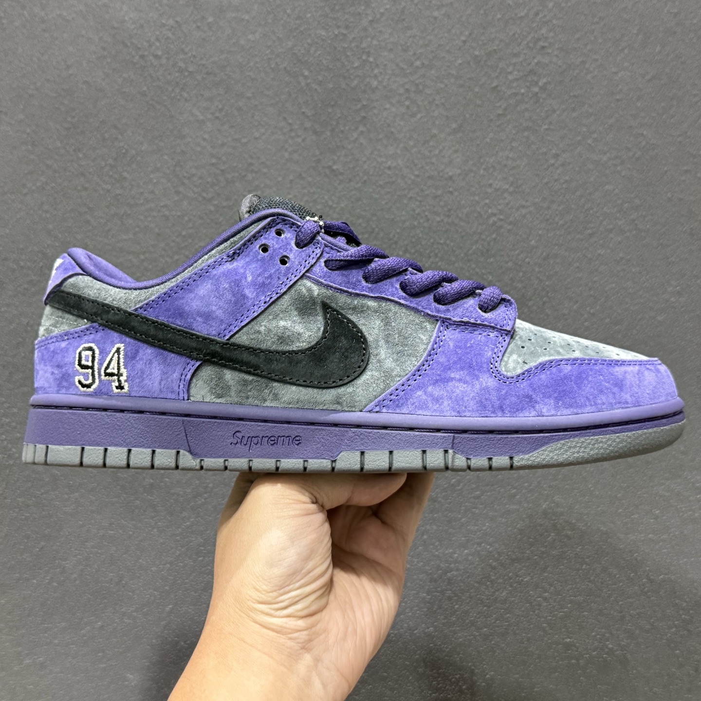 Supreme x Nike Dunk SB Low 紫色 HQ8487-500
