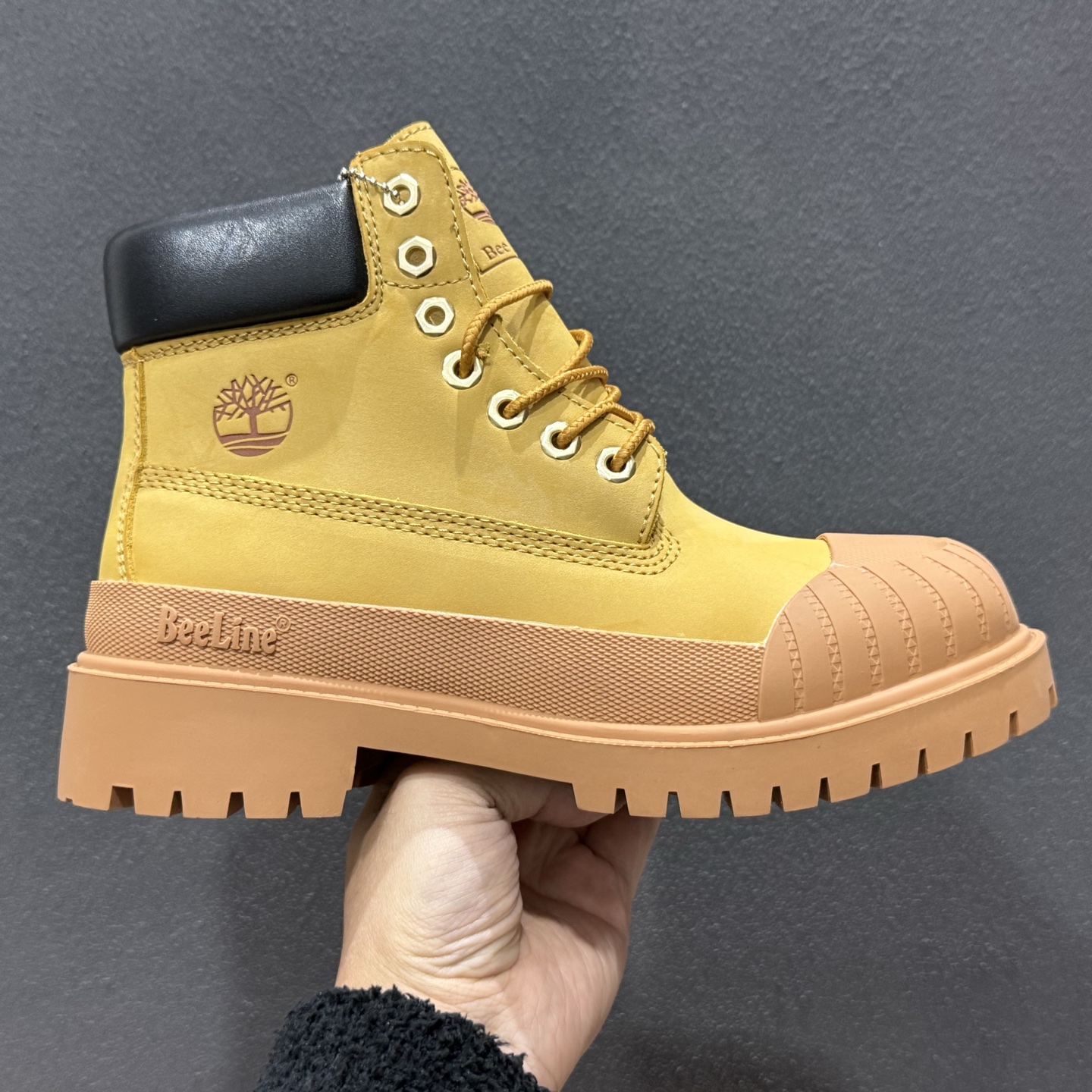 Timberland添柏岚/天伯伦大黄靴 PREMIUM系列 简约舒适 厚底 马丁靴情侣款黄色