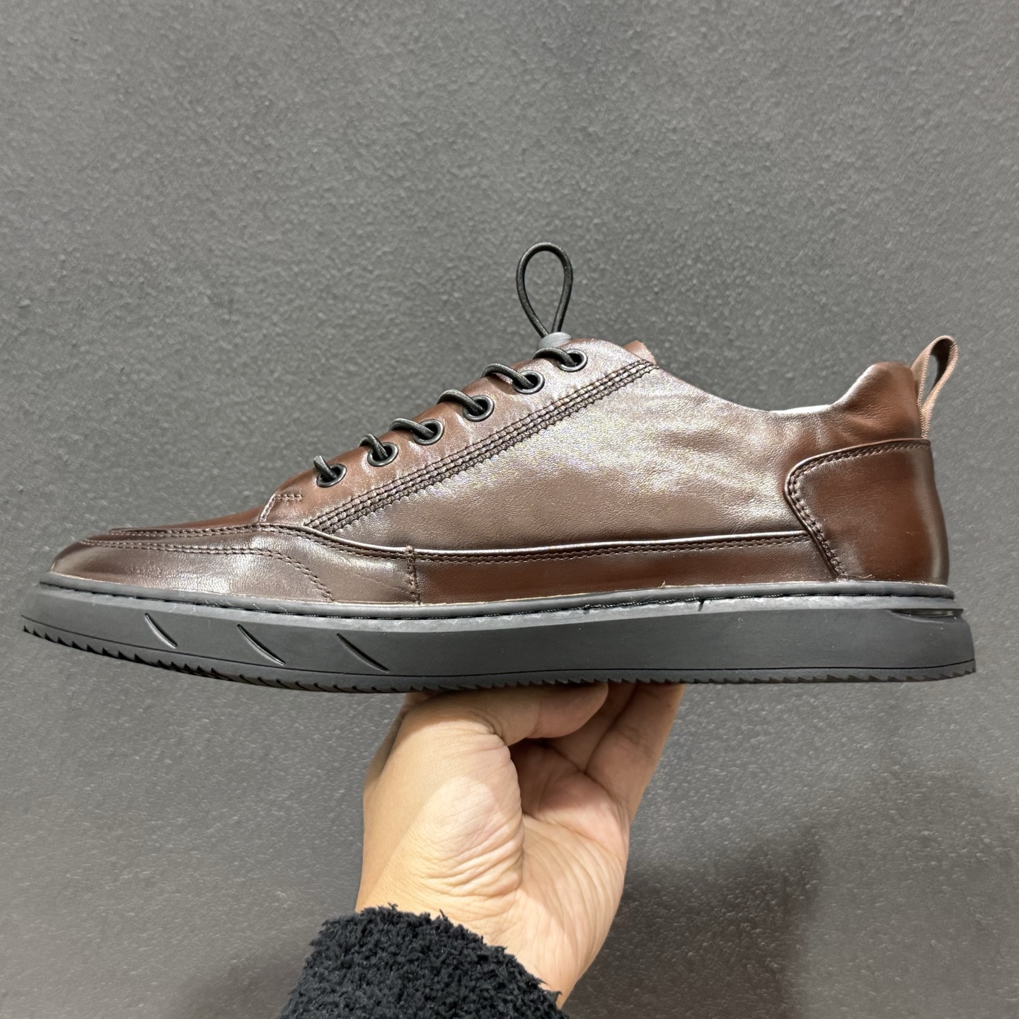 ECCO爱步经典秋冬商务正装休闲鞋 男士简约套脚舒适鞋 雅仕系列皮鞋