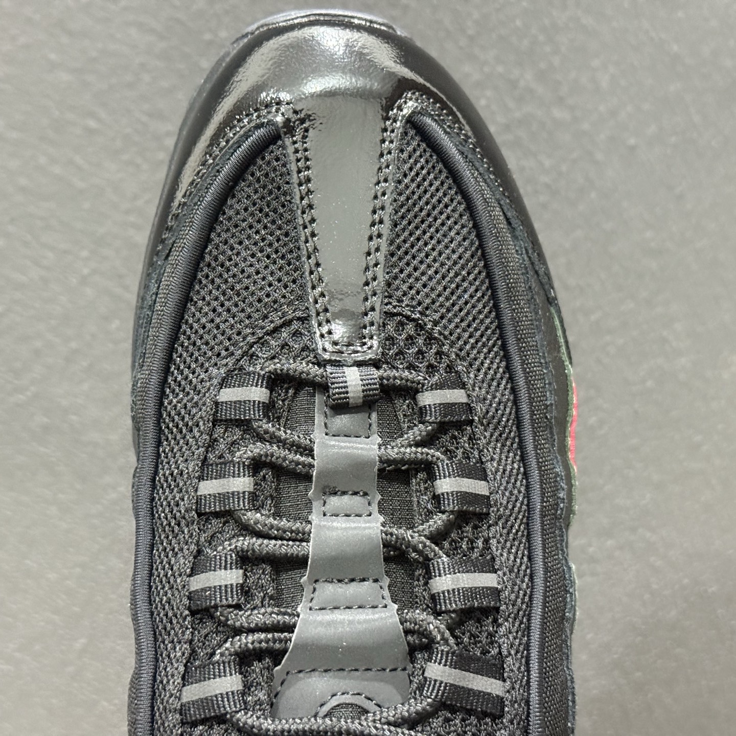 外贸超人气顶流单品 纯原版 UNDEFEATED x NK Air Max 95 ” Black ” 五道杠联名款低帮休闲运动鞋 IB4453-001