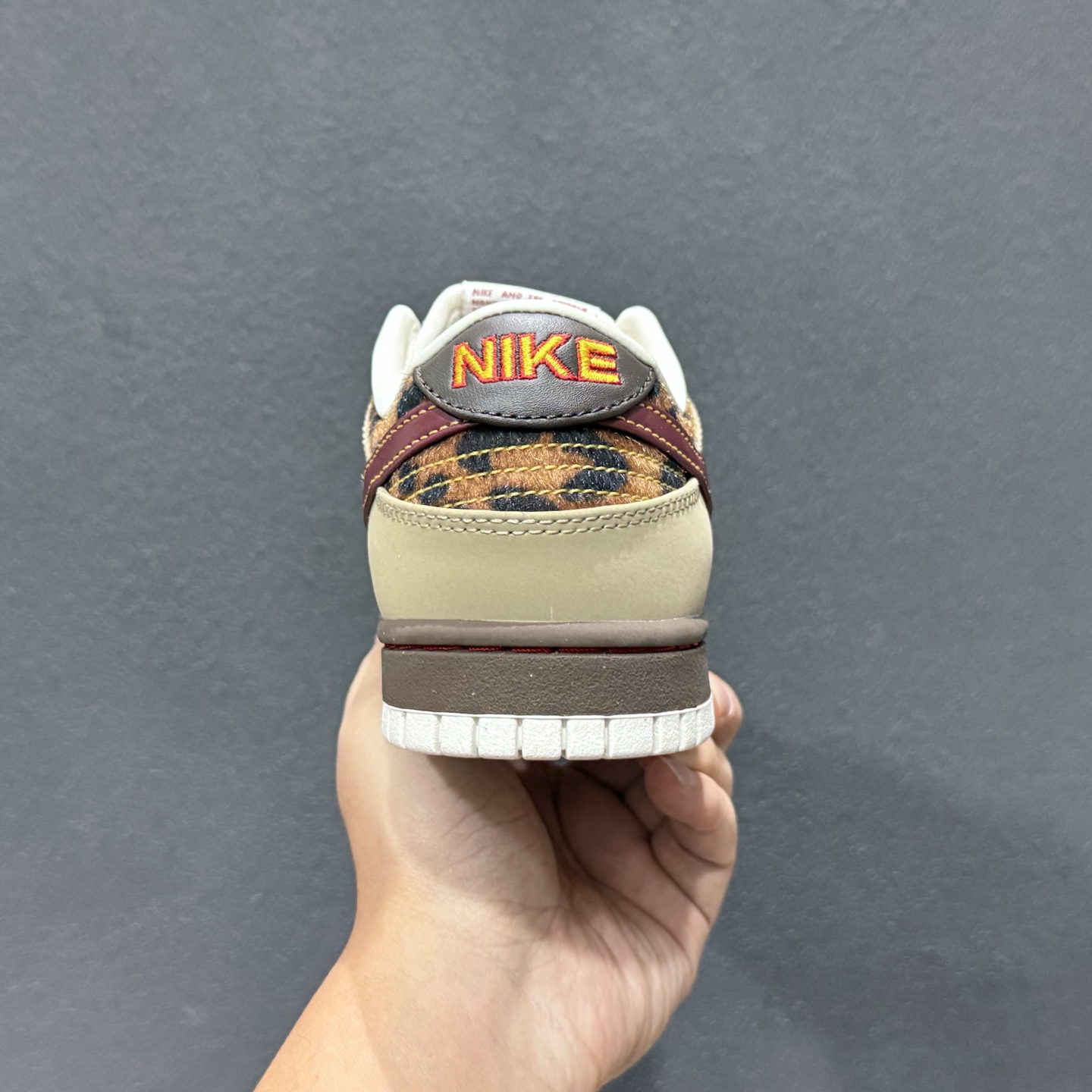 YC版 Nike SB Dunk Low ”Khaki Leopard“ 卡其豹纹 低帮休闲板鞋 IM6687-262
