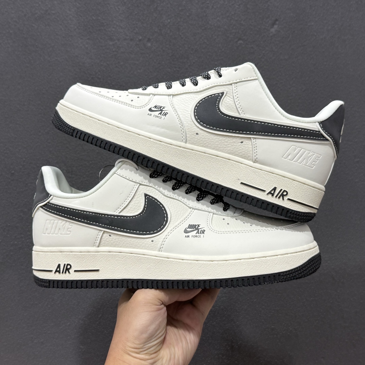 NIke Air Force 1 '07 Low “NIKE-米黑满天星”空军一号 低帮 运动鞋 DD1982-327