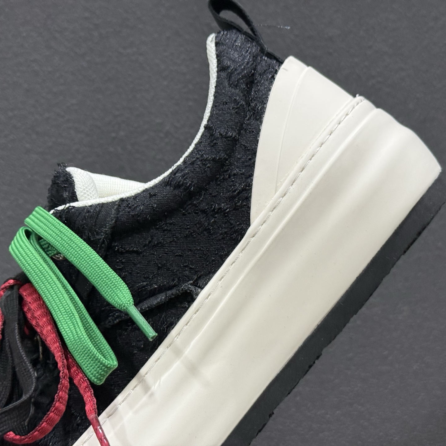 VESSEL x Snowflake 吴建豪联名 雪花酥厚底增高休闲板鞋 Whiet Black #5cm隐形厚底暗藏心机 VESSEL x Snowflake 吴建豪联名 雪花酥厚底增高休闲板鞋 Whiet Black #5cm隐形厚底暗藏心机