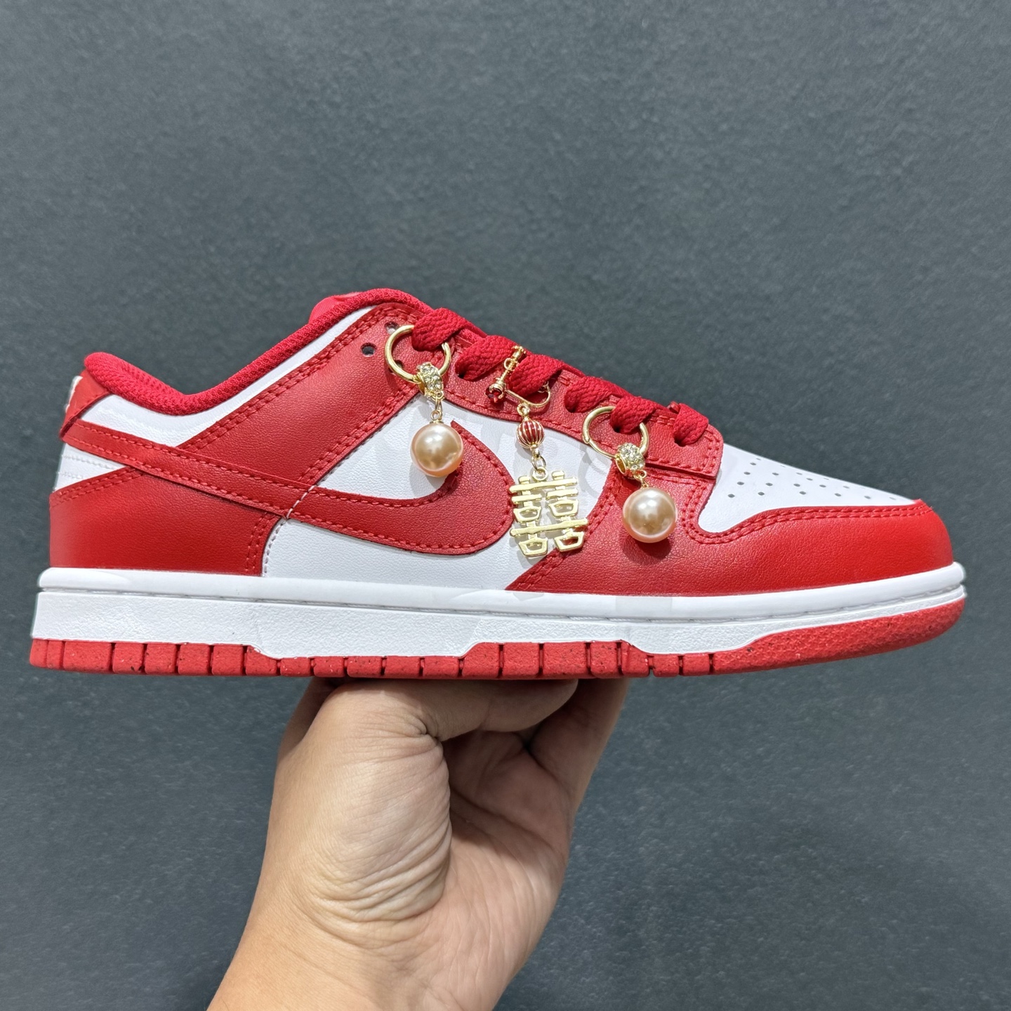 Nike Dunk Low 天长地久 白红 当经典红白与东方诗意相遇 DD1873-116 Nike Dunk Low 天长地久 白红 当经典红白与东方诗意相遇 DD1873-116