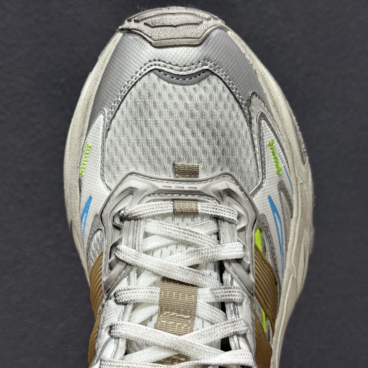 正确版做旧款 AD 阿迪 XLG StoEDGE 复古休闲老爹鞋 JQ1667-2191