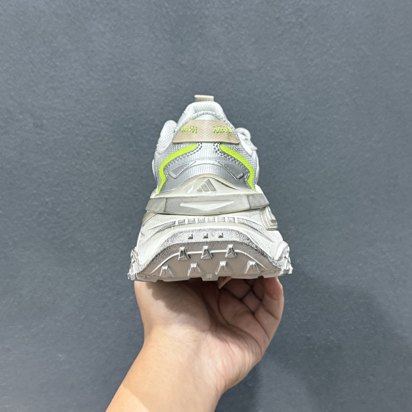 正确版做旧款 AD 阿迪 XLG StoEDGE 复古休闲老爹鞋 JQ1667-2191