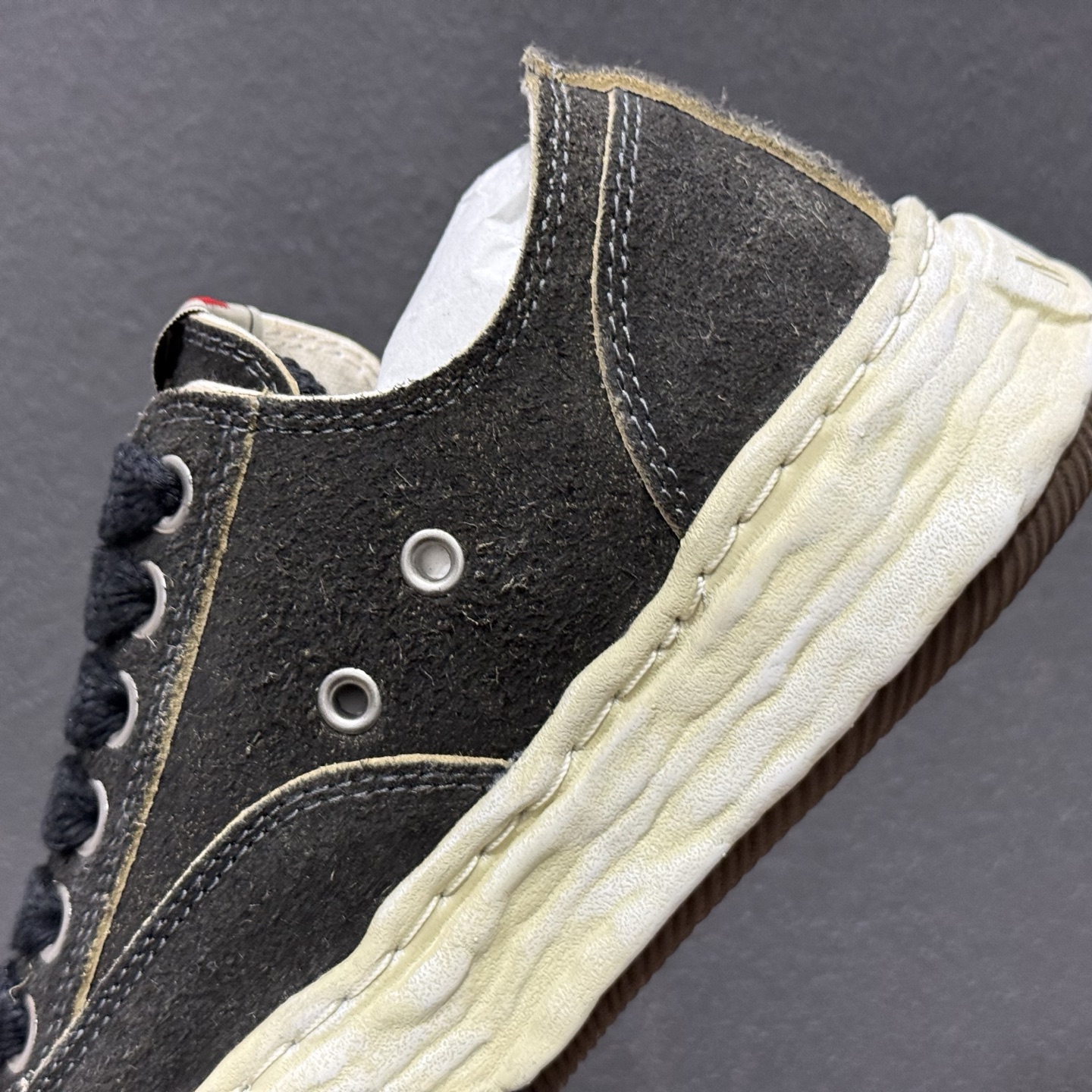 余文乐挚爱单品 MMY Blakey 脏脏鞋 AMIRI骨头鞋同款 复古溶解风运动鞋