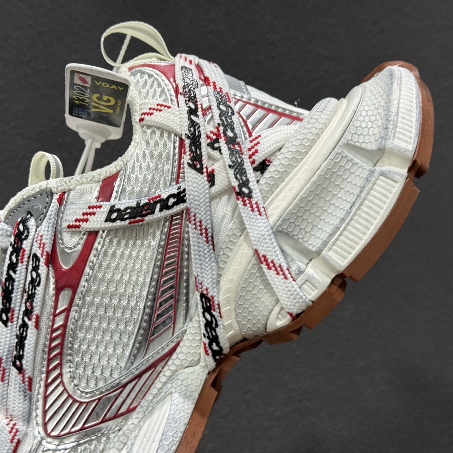 巴黎世家 工厂优势放货，欢迎合作 巴黎10代3XL 蕾丝边蝴蝶结米白色