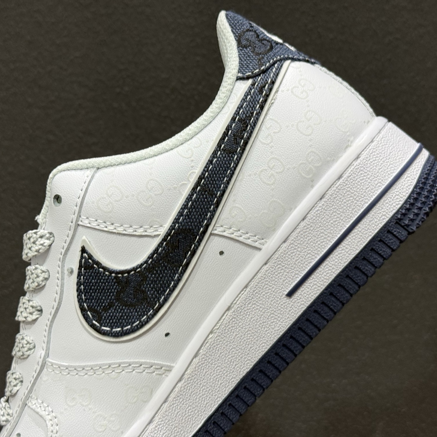 NIke Air Force 1 '07 Low “古驰联名-牛仔蓝印花”空军一号 低帮 运动鞋 XX3168-196 NIke Air Force 1 '07 Low “古驰联名-牛仔蓝印花”空军一号 低帮 运动鞋 XX3168-196