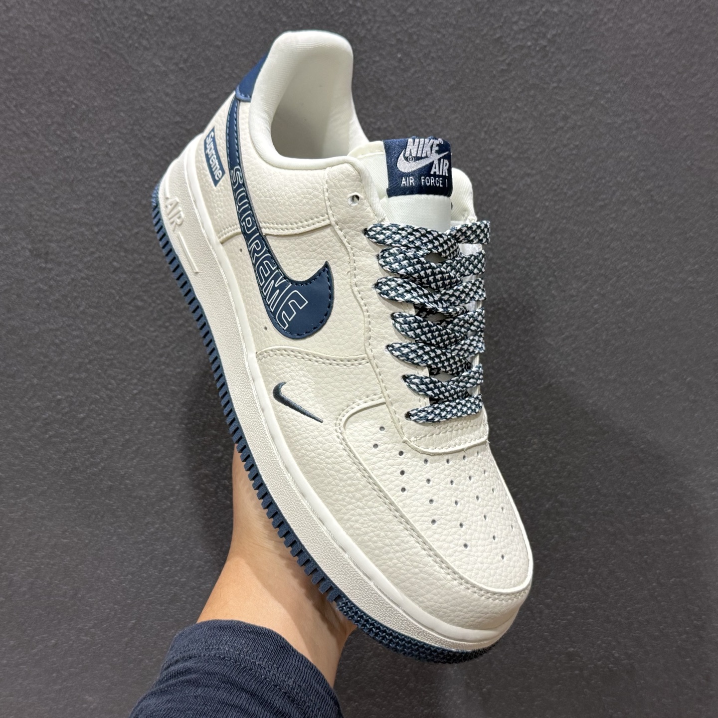 260 Nike Air Force 1 '07 Low “Supreme联名——字母雾霾蓝”空军一号 低帮 LD1999-003
